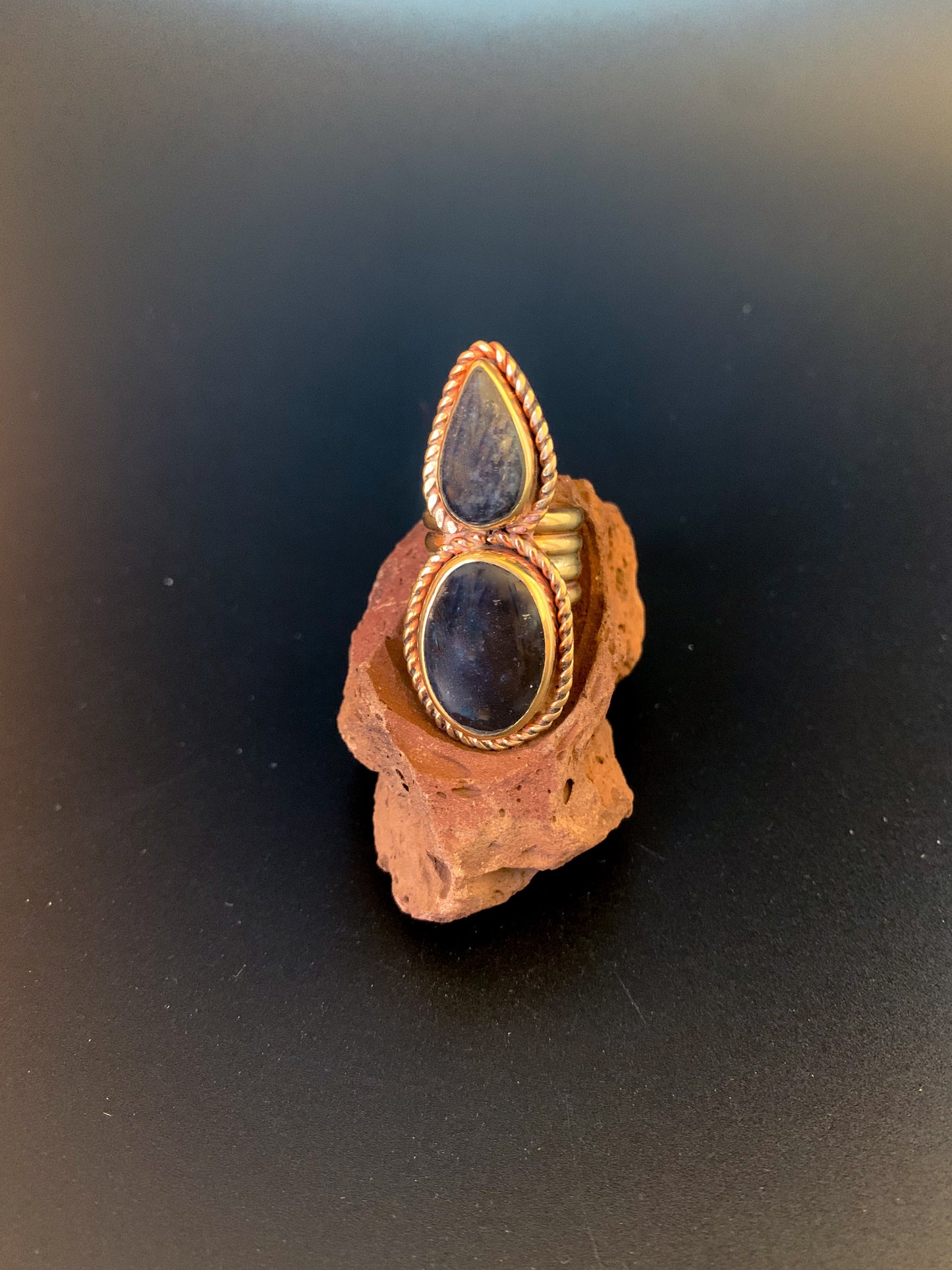 Dark Sky Stacked Ring