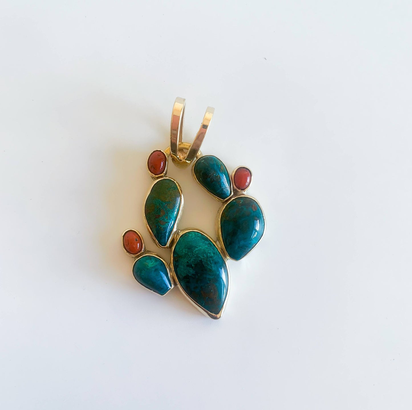 Prickly Pear Pendant Necklace