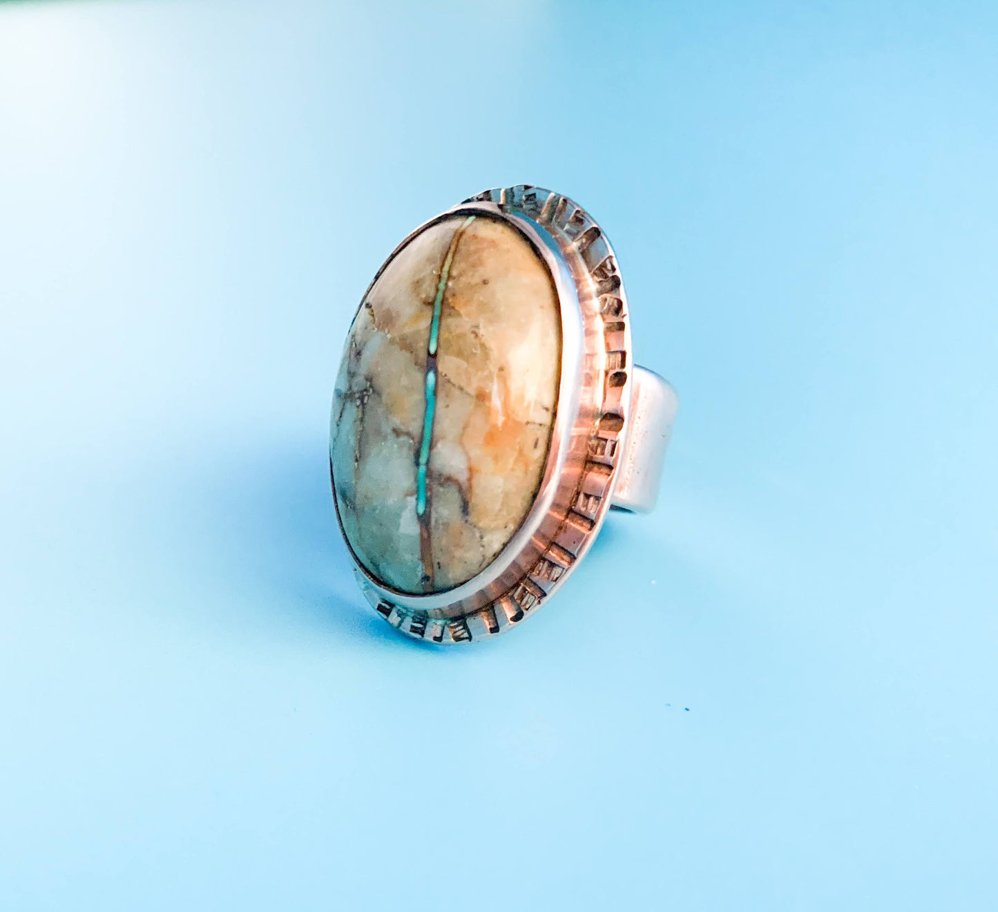 Royston Ribbon Turquoise Ring