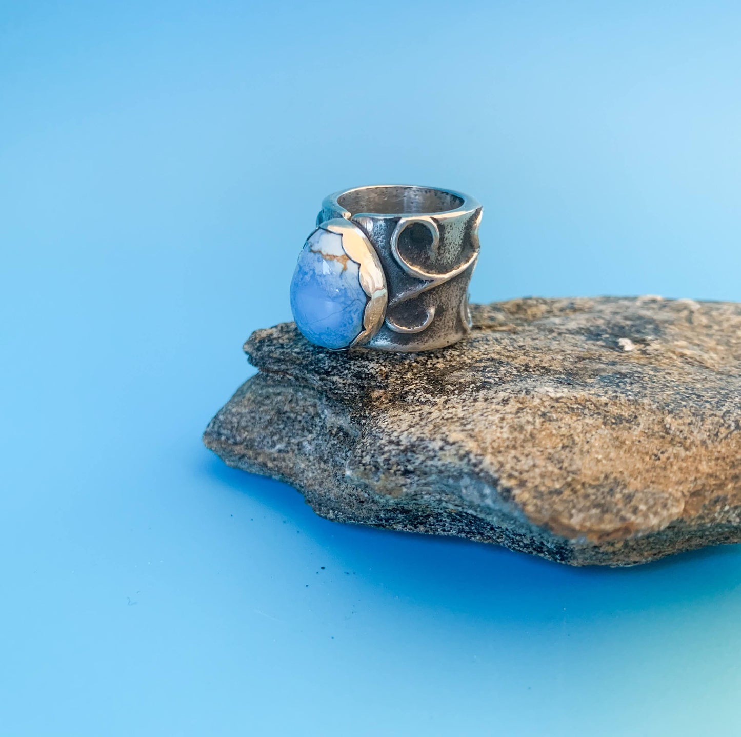 Morenci Turquoise Pinky Ring