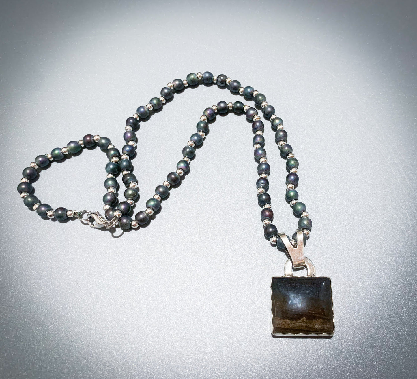 Desert Mountain Pendant Necklace