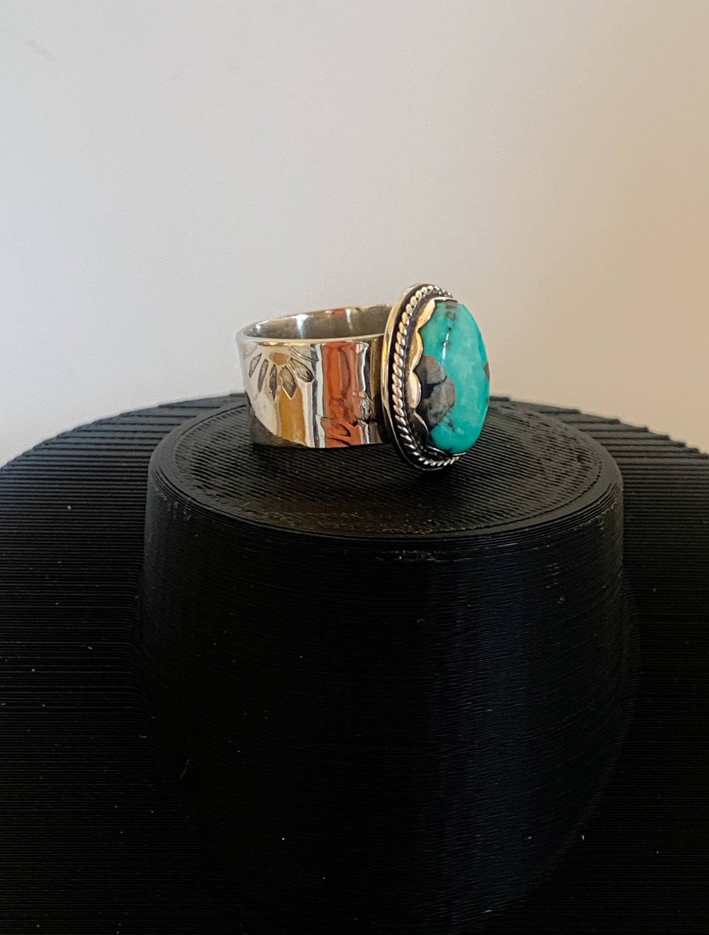 Castle Dome Turquoise Ring