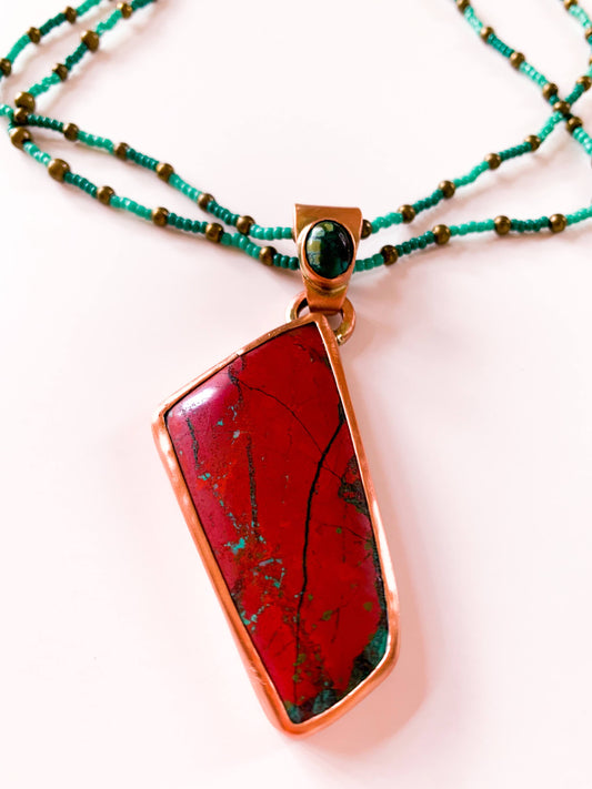 Sonoran Sunset Pendant Necklace