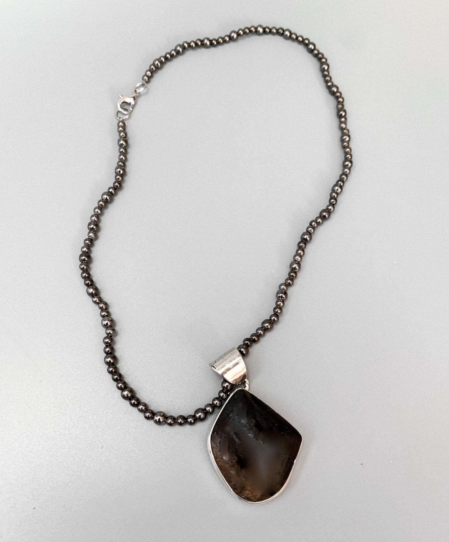 New Moon Pendant and Necklace