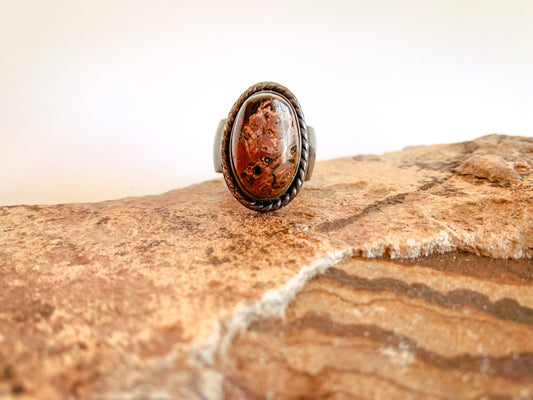 Banded Rhyolite Ring