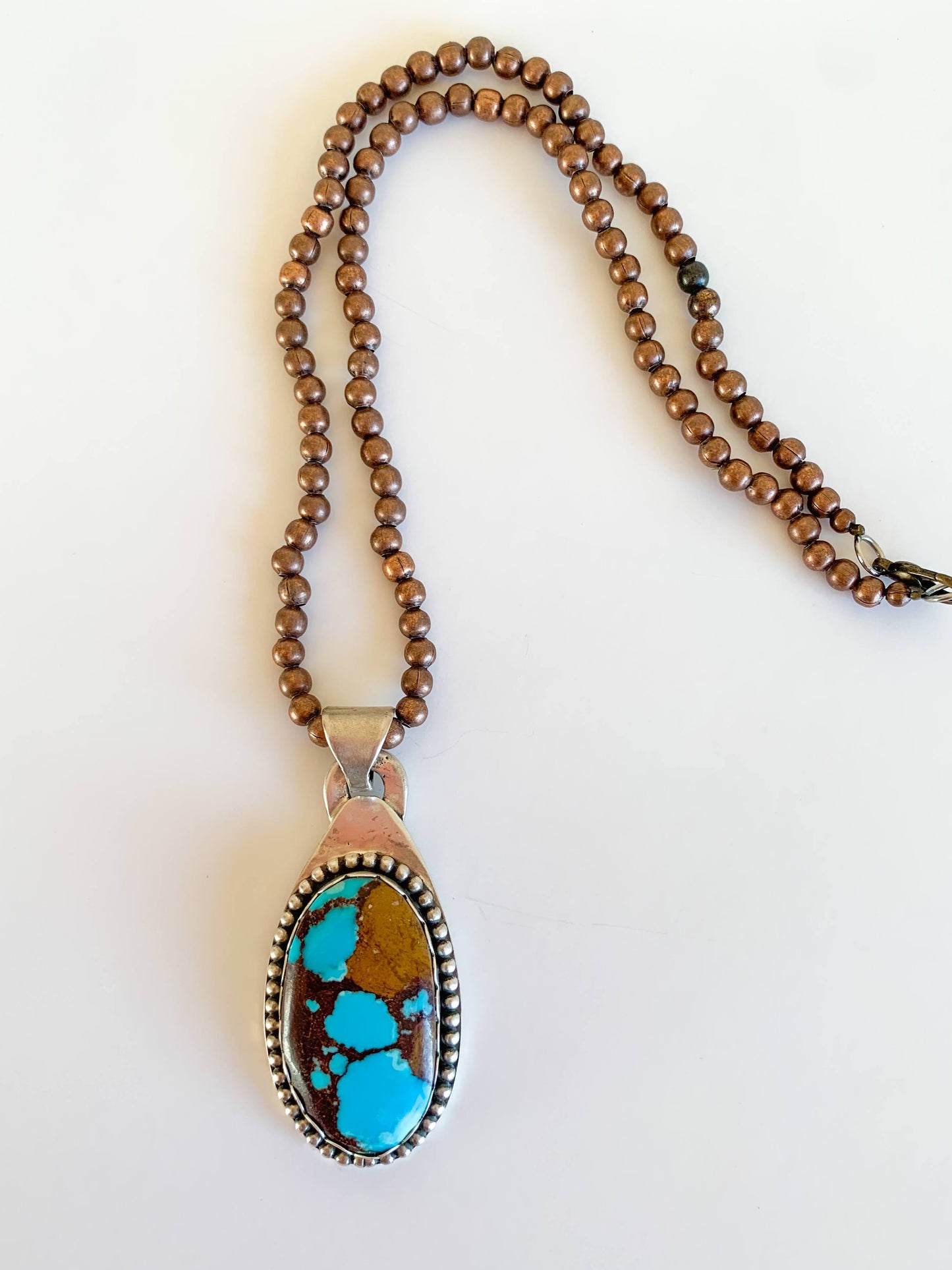 Sierra Nevada Turquoise Pendant and Necklace